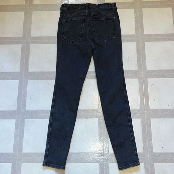 WOMEN’S MADEWELL 10” HIGH-RISE SKINNY JEANS SIZE 27 - Picture 5 of 9